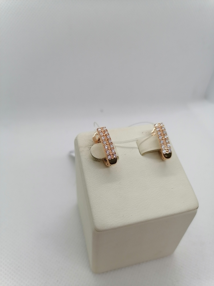 СЕРЬГИ С КАМНЯМИ (Au 585)