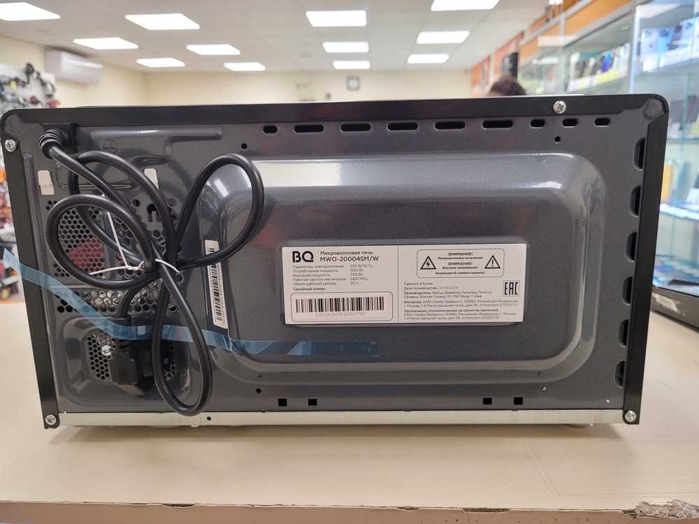 Микроволновая печь BQ MWO-20006SM/W