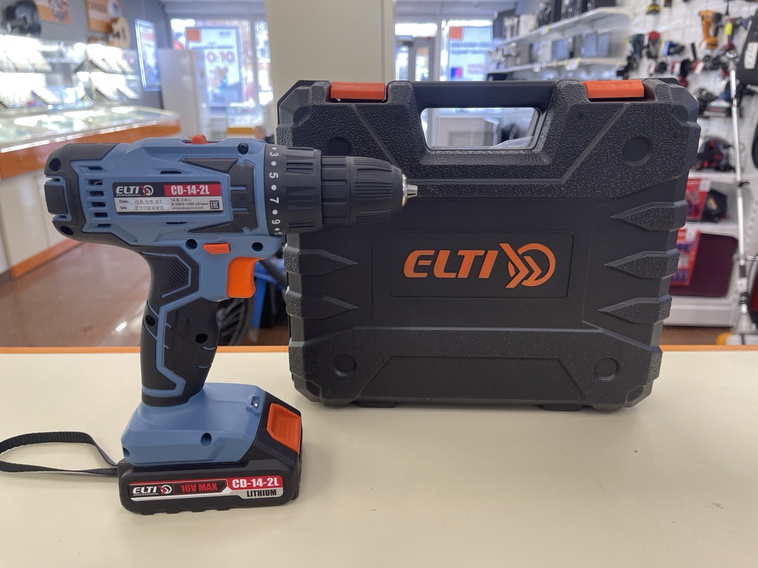 Шуруповерт ELTI CD-14-2L