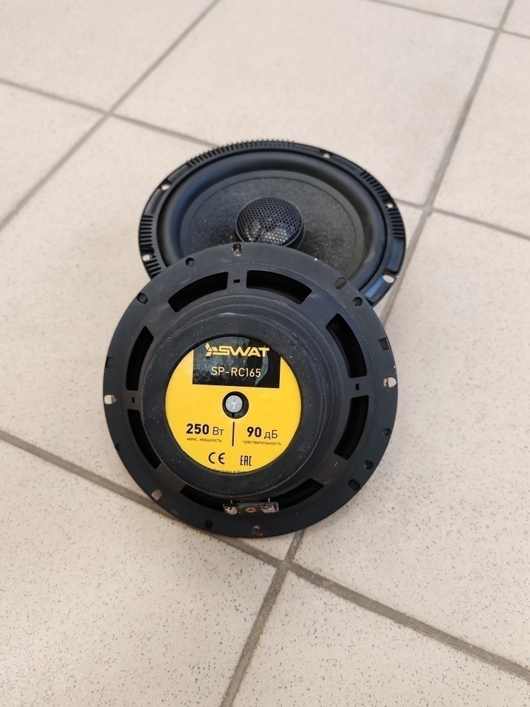 Автоакустика передняя SWAT SP-RC165