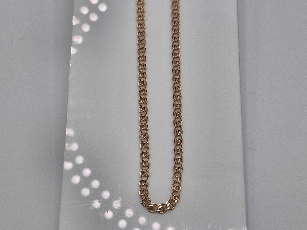 ЦЕПЬ ПУСТОТЕЛАЯ Лав (Au 585)