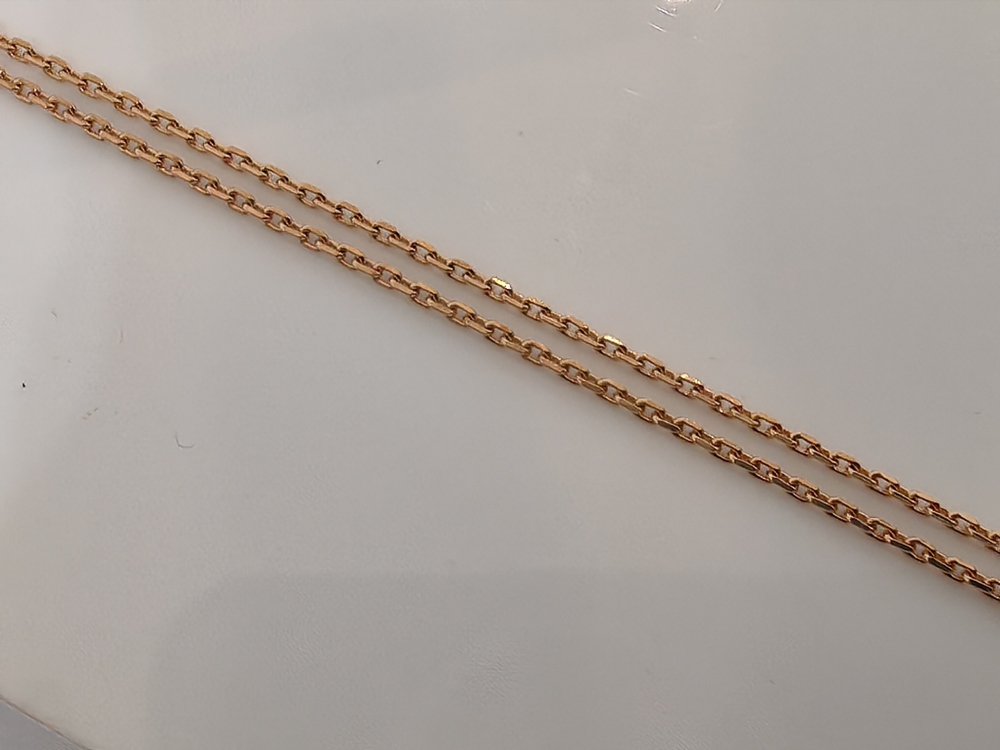 КОЛЬЕ С КАМНЕМ Au 585