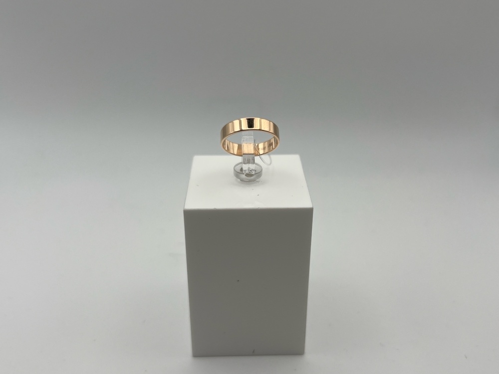 КОЛЬЦО ОБРУЧАЛЬНОЕ без камня (Au 585)
