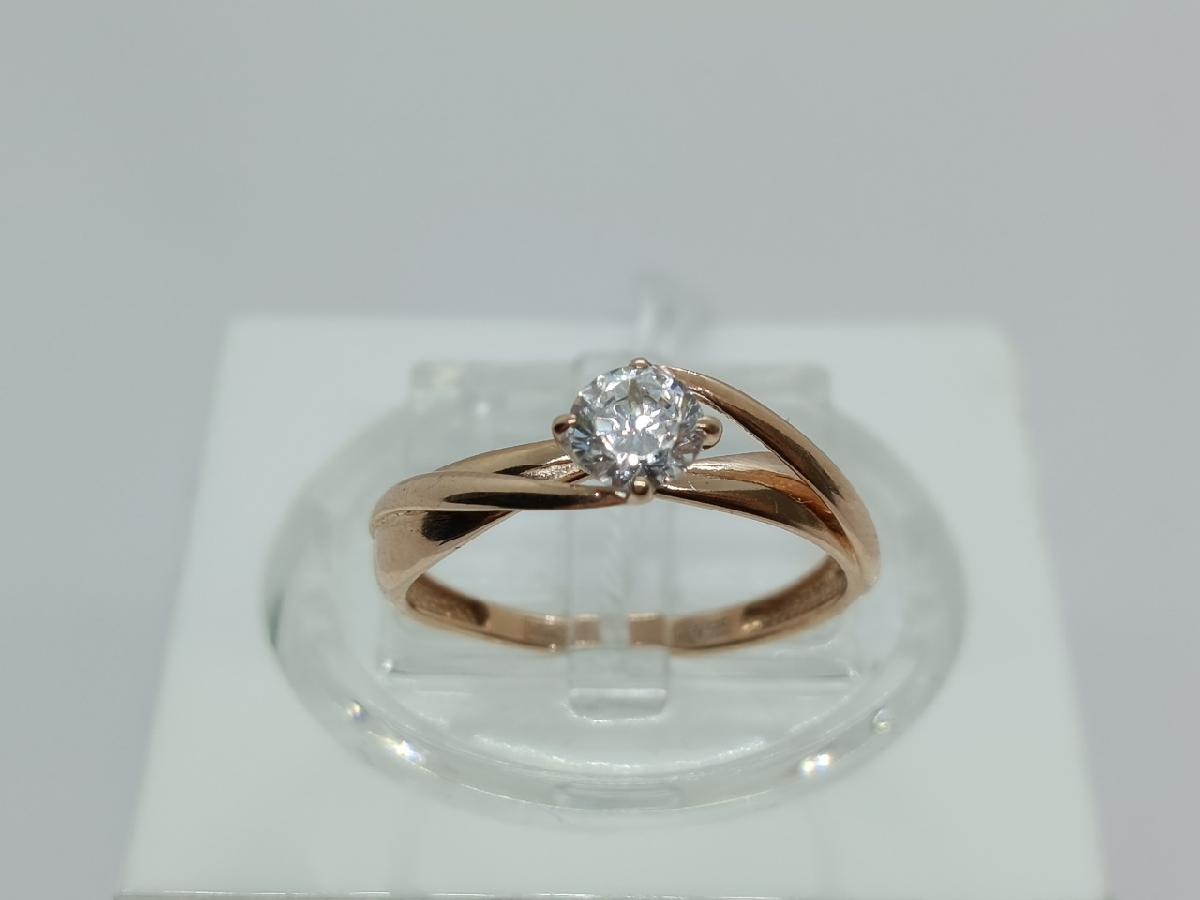 КОЛЬЦО С КАМНЕМ (Au 585)