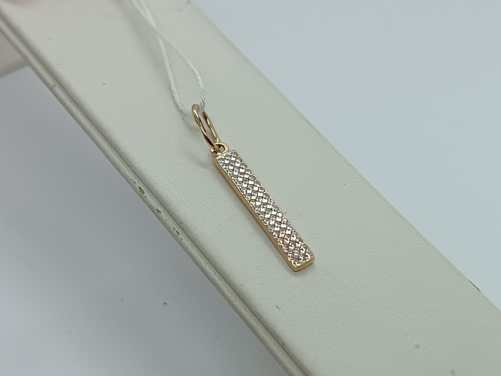 ПОДВЕСКА С КАМНЯМИ (Au 585)