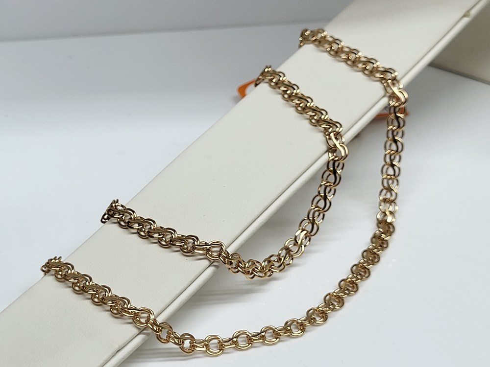 ЦЛРЧ585 ЦЕПЬ ПОЛНОВЕСНАЯ Ручеек (Au 585)