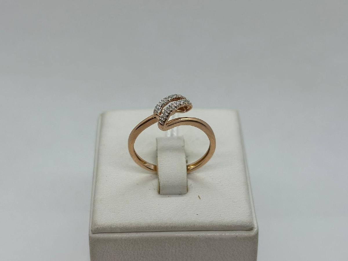 КОЛЬЦО БРИЛЛИАНТ Au 585