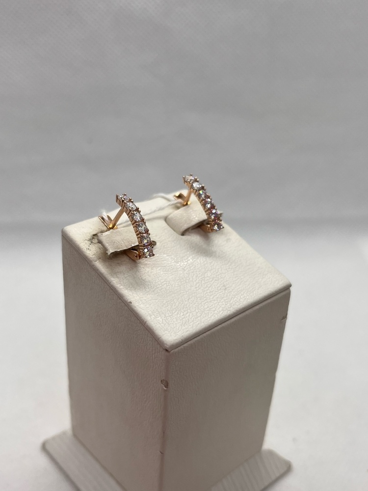 СЕРЬГИ С КАМНЯМИ (Au 585)