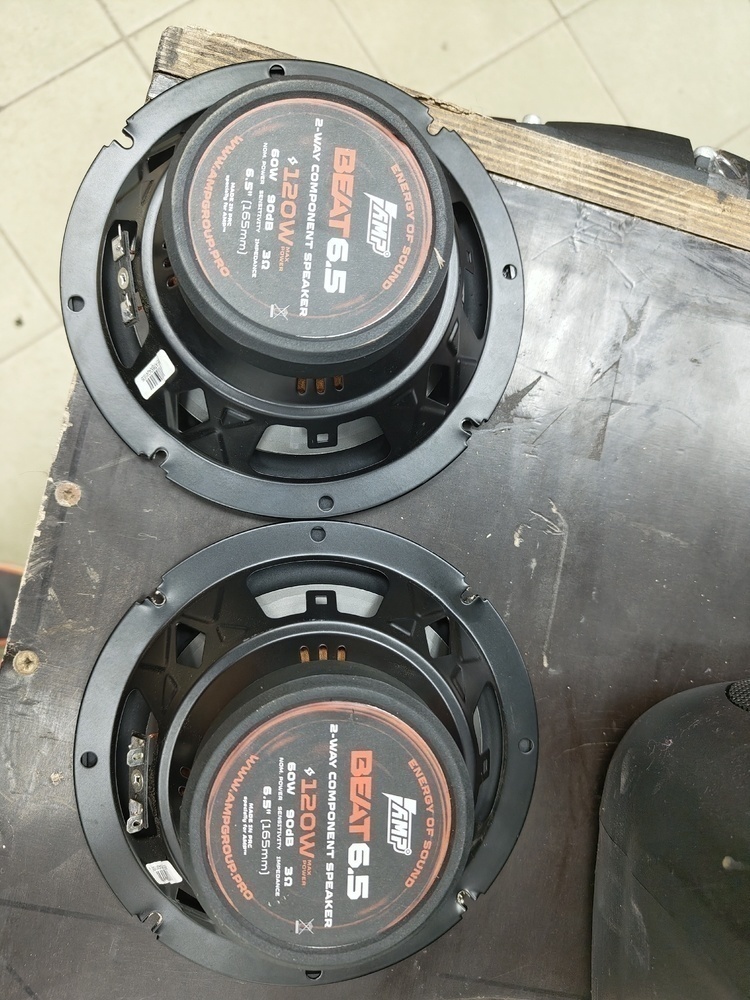 Автоакустика передняя AMP Beat 6.5