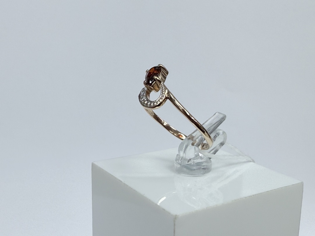 КОЛКМИ585 КОЛЬЦО С КАМНЯМИ (Au 585)