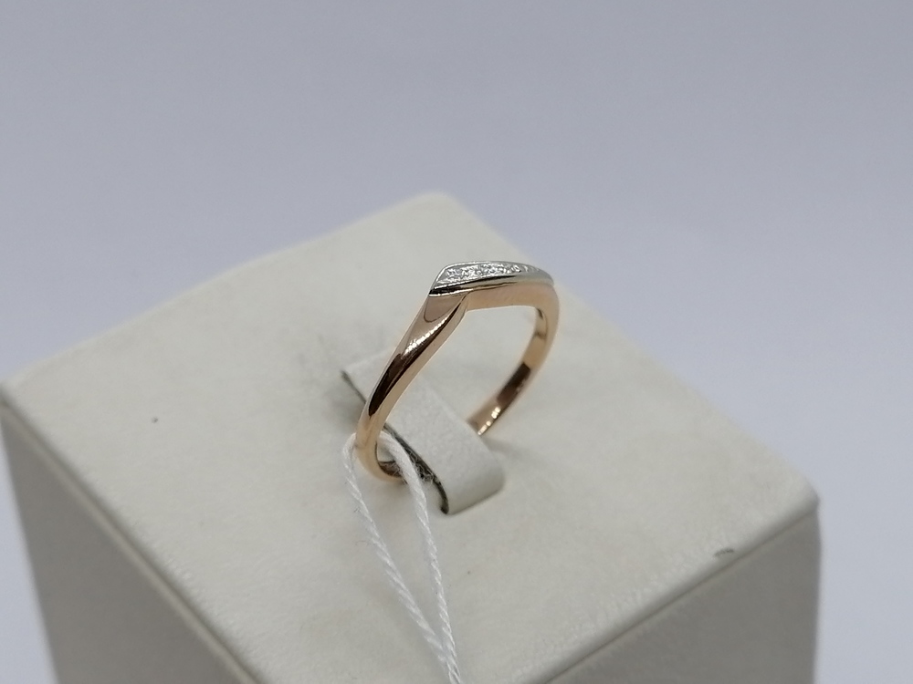 КОЛЬЦО БРИЛЛИАНТ Au 585