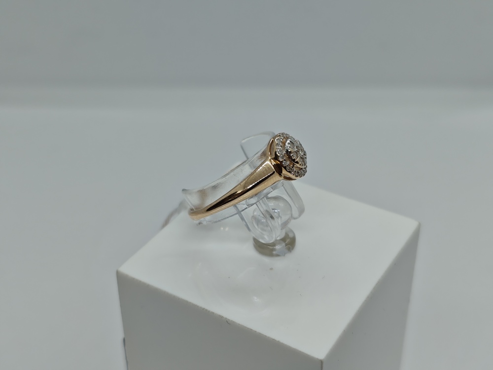 КОЛЬЦО БРИЛЛИАНТ Au 585