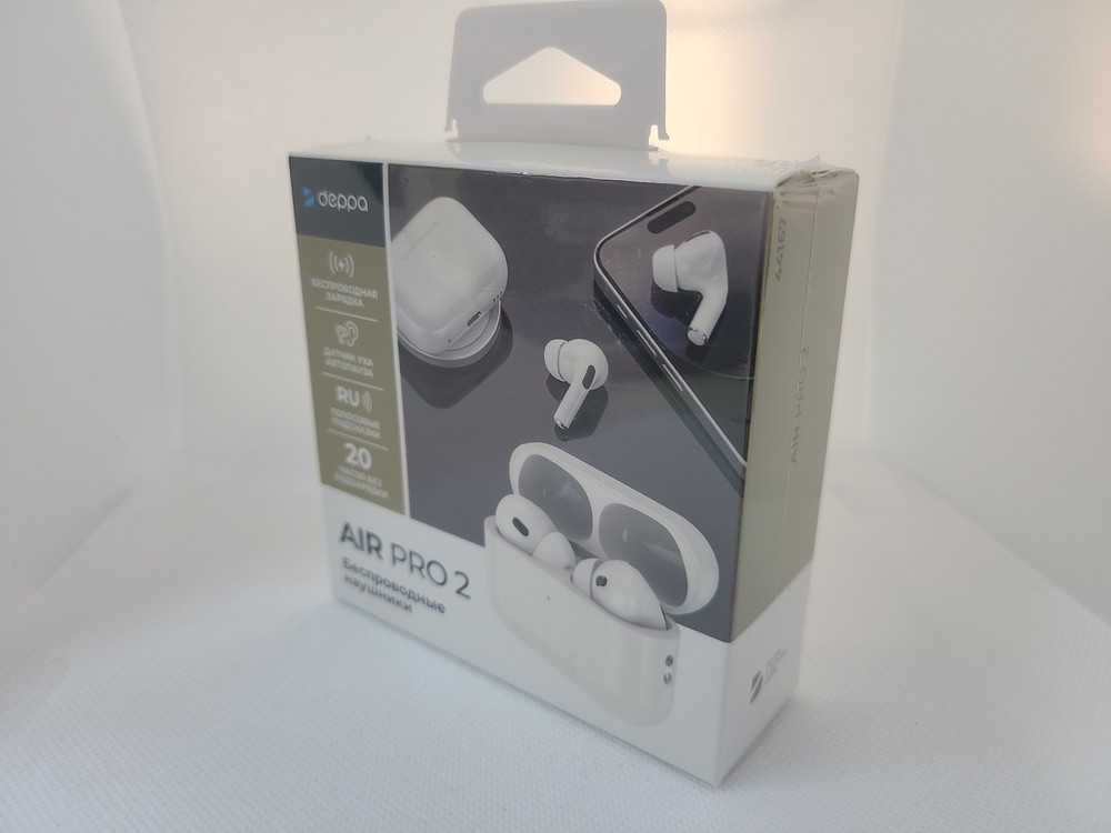 Наушники беспроводные Deppa 44167 Air Pro 2