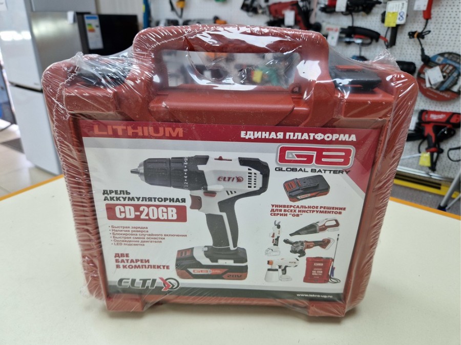 Шуруповерт ELTI CD-20GB