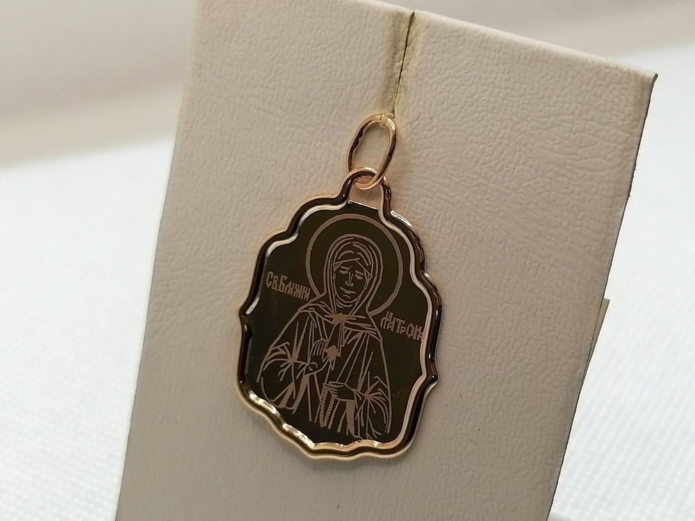 3286 ПОДВЕСКА БЕЗ КАМНЯ (Au 585)