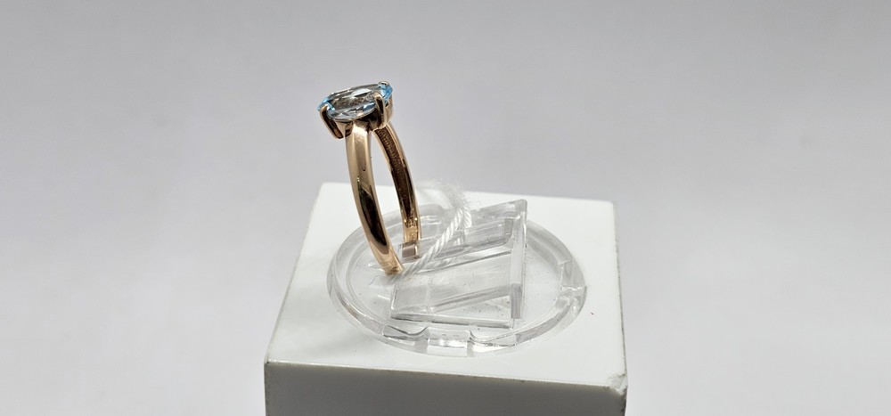 КОЛКМ585 КОЛЬЦО С КАМНЕМ (Au 585)