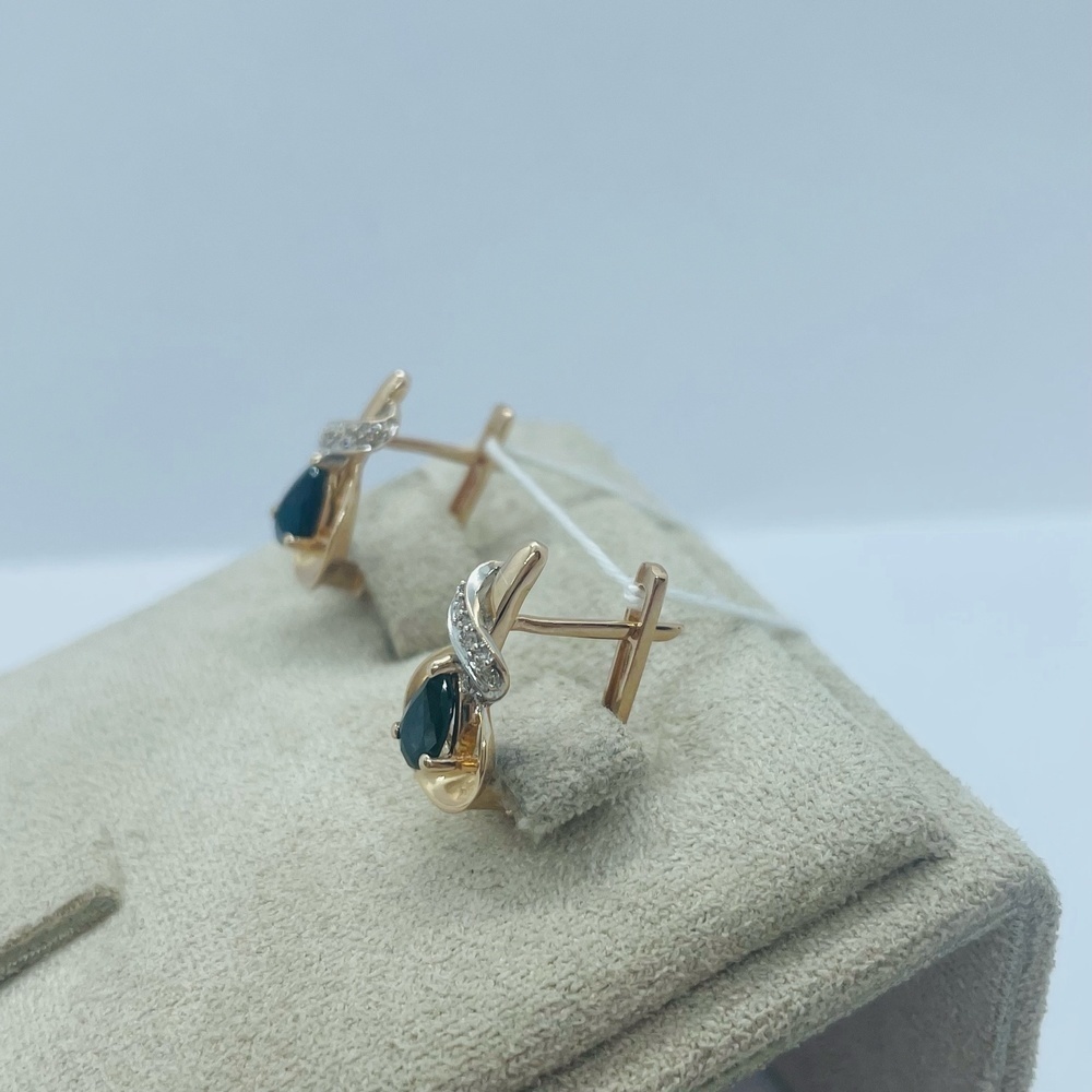 СЕРЬГИ БРИЛЛИАНТ (Au 585)