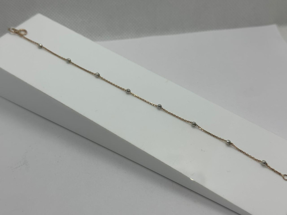 БРАСЛЕТ ПОЛНОВЕСНЫЙ Фантазия Au 585