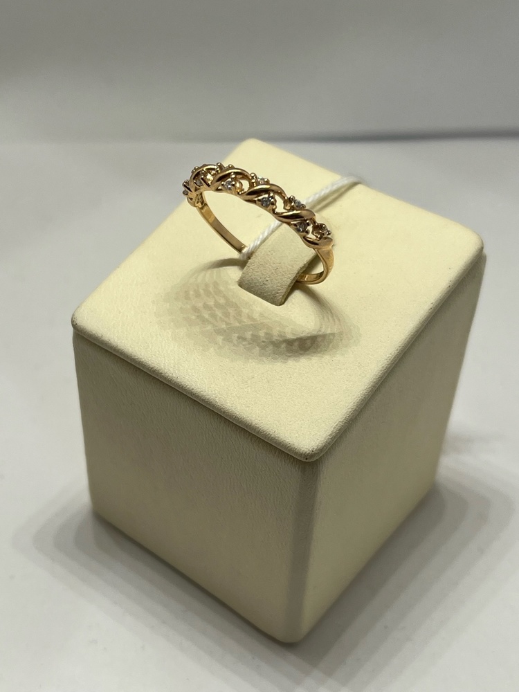 КОЛКМИ585 КОЛЬЦО С КАМНЯМИ (Au 585)