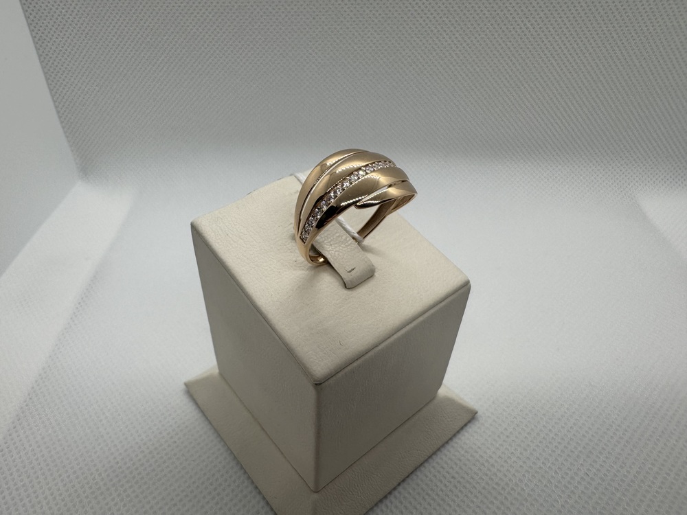 КОЛКМИ585 КОЛЬЦО С КАМНЯМИ (Au 585)