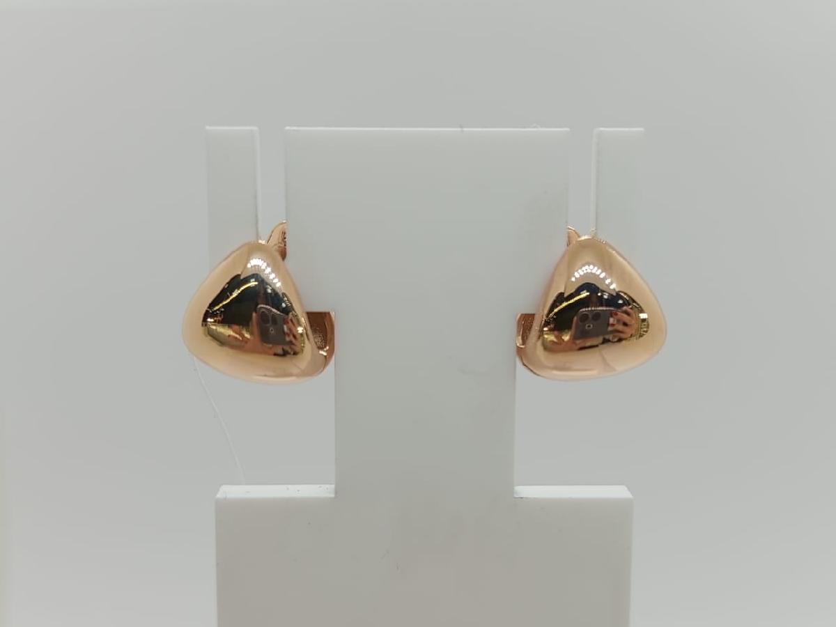 СЕРЬГИ БЕЗ КАМНЯ (Au 585)