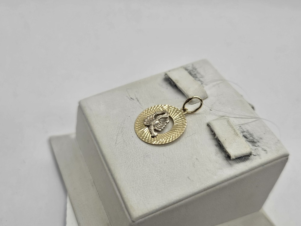 ПОДВЕСКА ЗНАК ЗОДИАКА РАК (Au 585)