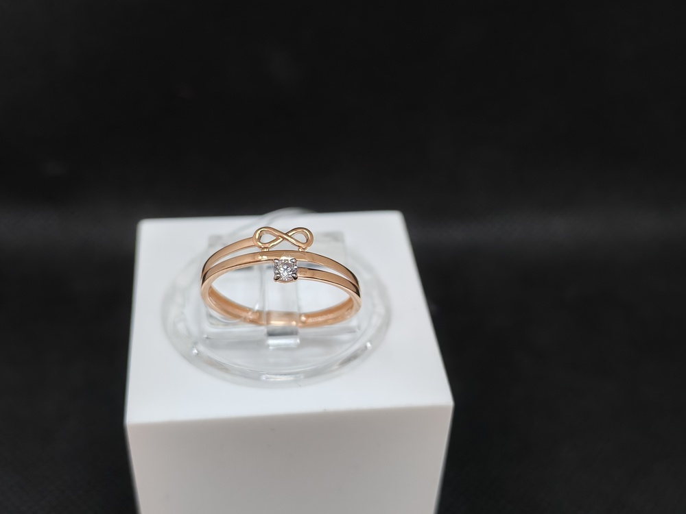 КОЛЬЦО С КАМНЕМ (Au 585)