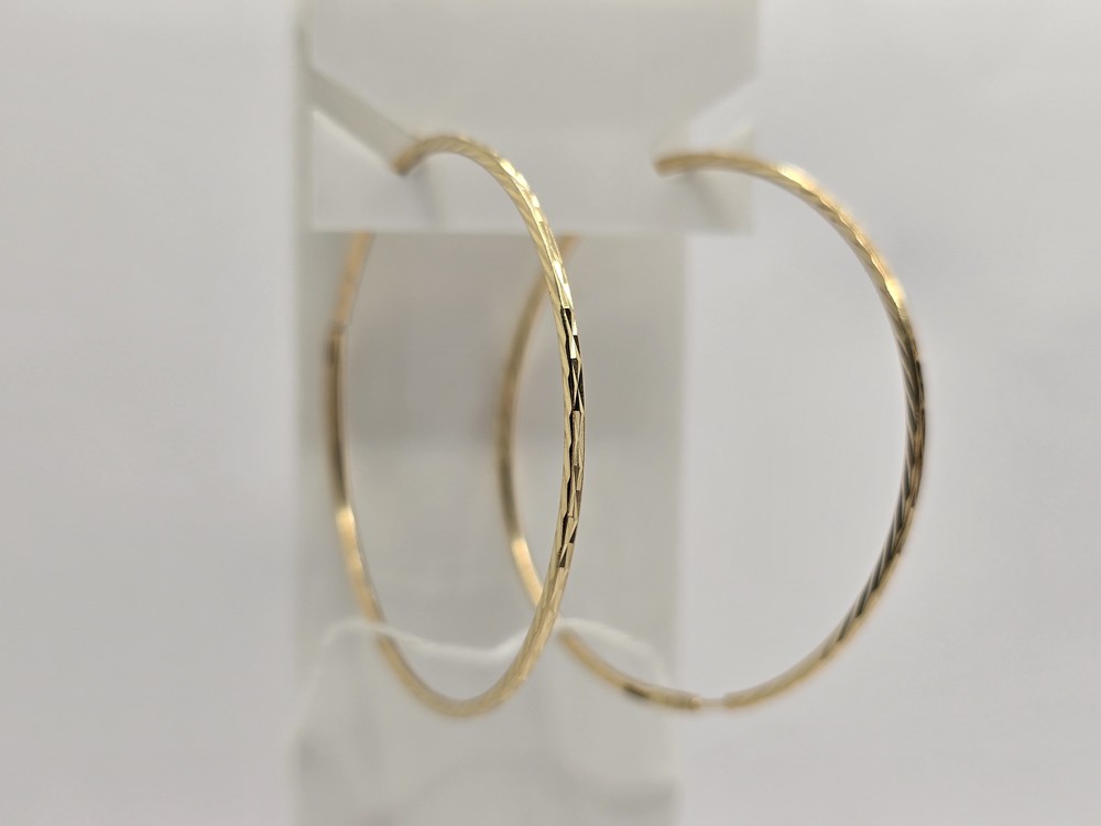 СКОН585 СЕРЬГИ КОНГО (Au 585)