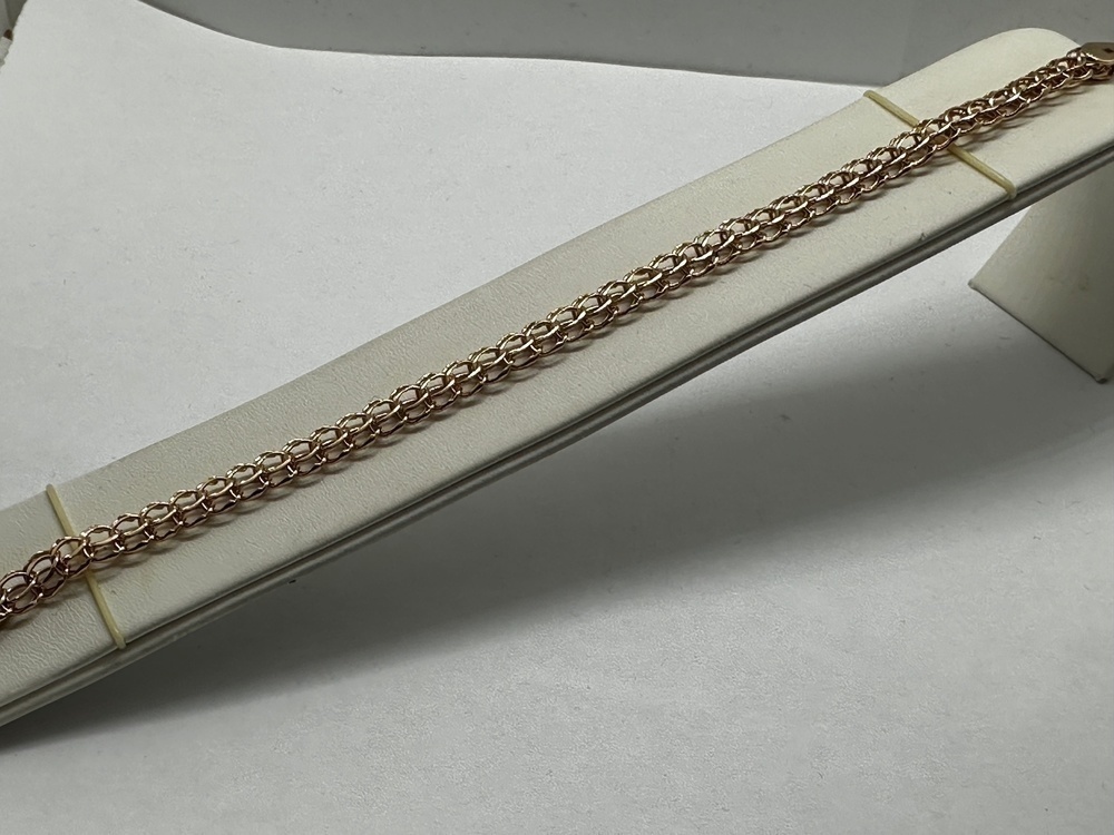 БРАСЛЕТ ПУСТОТЕЛЫЙ Итальянка Au 585