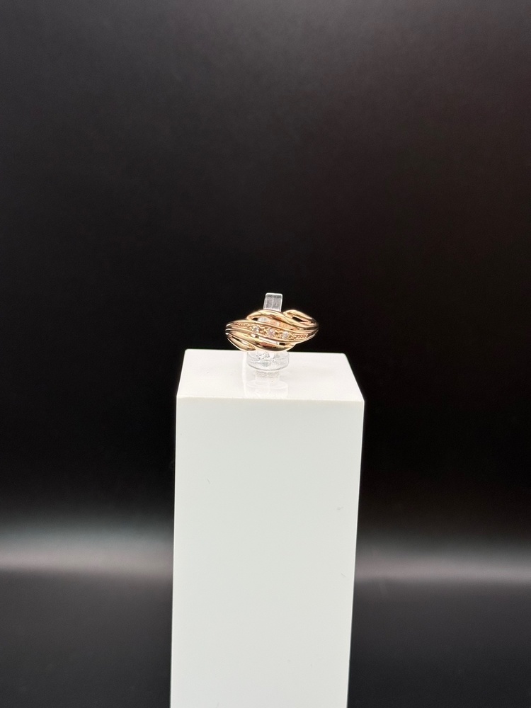 КОЛКМИ585 КОЛЬЦО С КАМНЯМИ (Au 585)