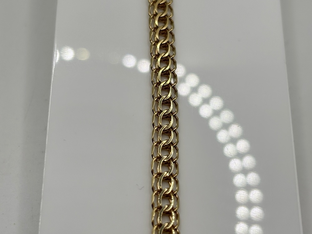 БРАСЛЕТ ПОЛНОВЕСНЫЙ Итальянка Au 585