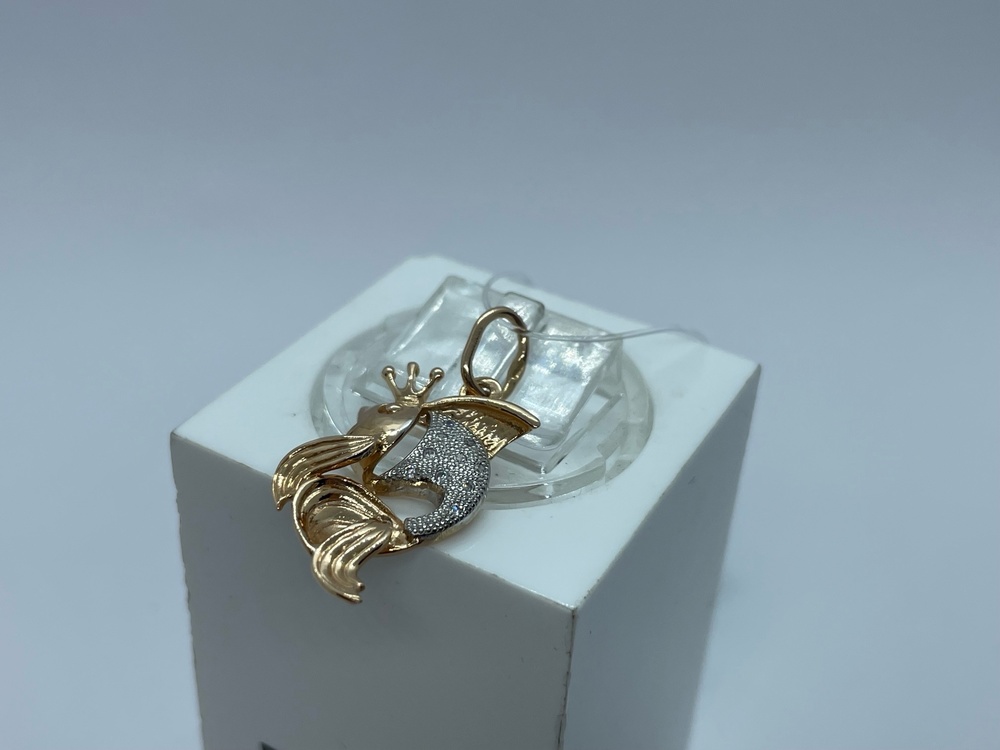 ПОДВЕСКА С КАМНЯМИ (Au 585)