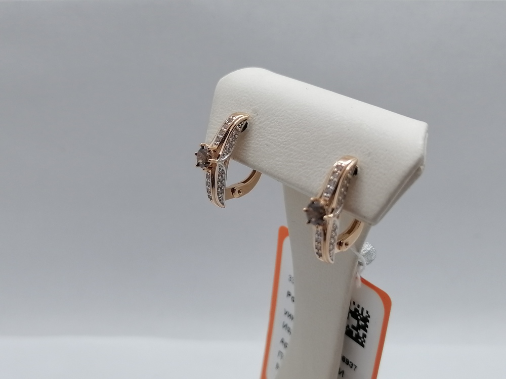 СКМИ585 СЕРЬГИ С КАМНЯМИ (Au 585) СКМИ585 СЕРЬГИ С КАМНЯМИ (Au 585)