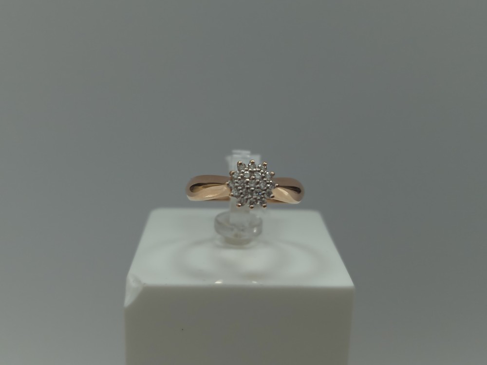 КОЛЬЦО БРИЛЛИАНТ Au 585