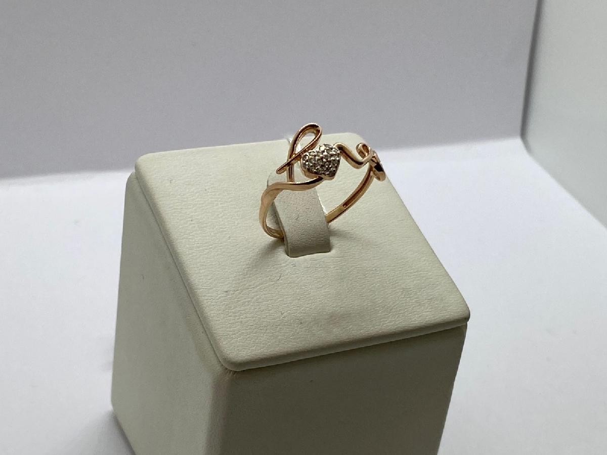 КОЛКМИ585 КОЛЬЦО С КАМНЯМИ (Au 585)