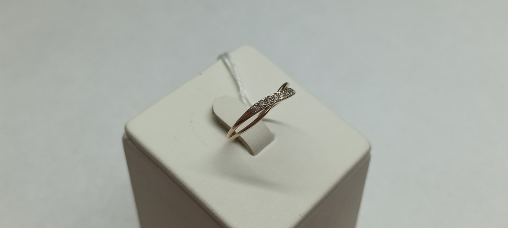 КОЛКМИ585 КОЛЬЦО С КАМНЯМИ (Au 585)