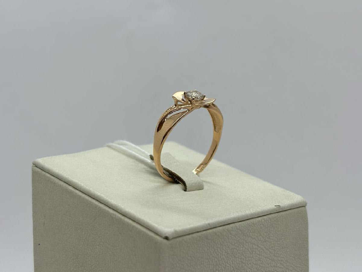 КОЛЬЦО БРИЛЛИАНТ Au 585