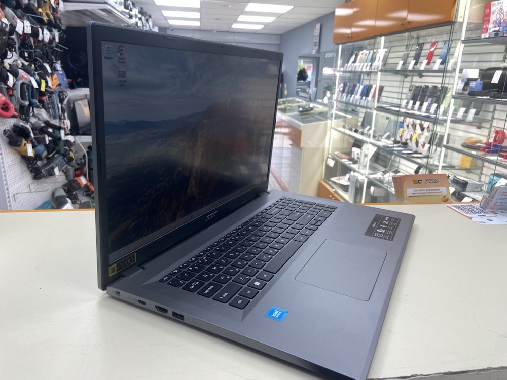 Ноутбук Acer; N100, HD Graphics, 8 Гб, 500 Гб, Нет