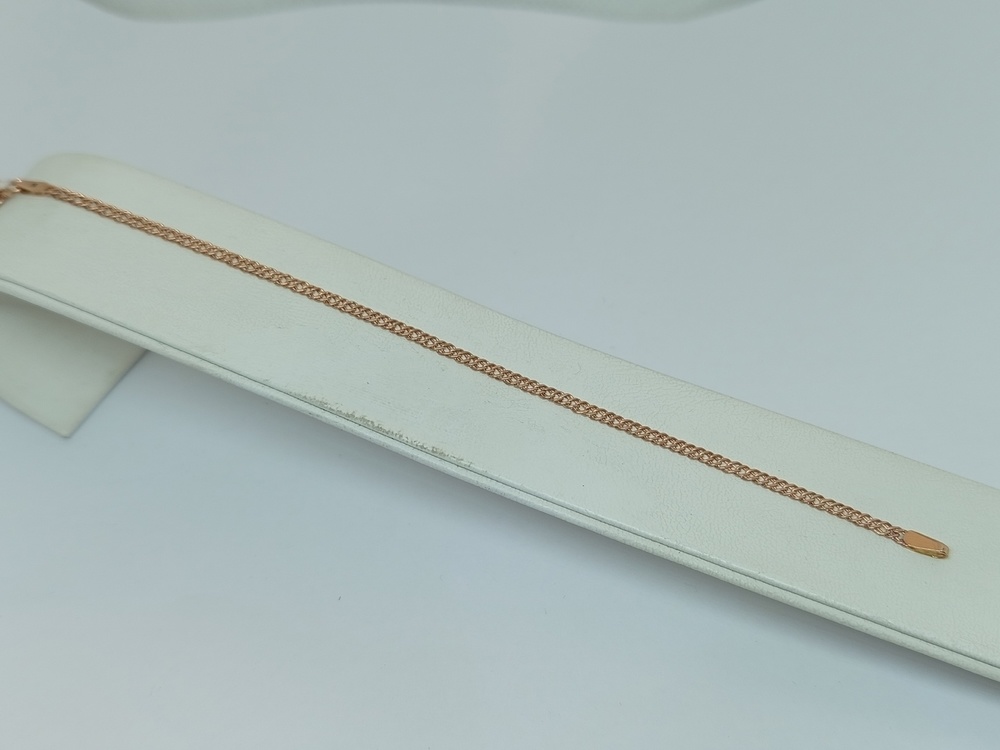 Б585 БРАСЛЕТ С КАМНЯМИ (Au 585)