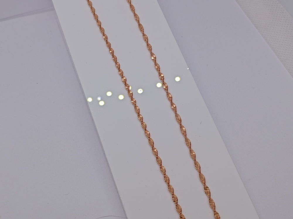 ЦЛСИ585 ЦЕПЬ ПОЛНОВЕСНАЯ Сингапур (Au 585)