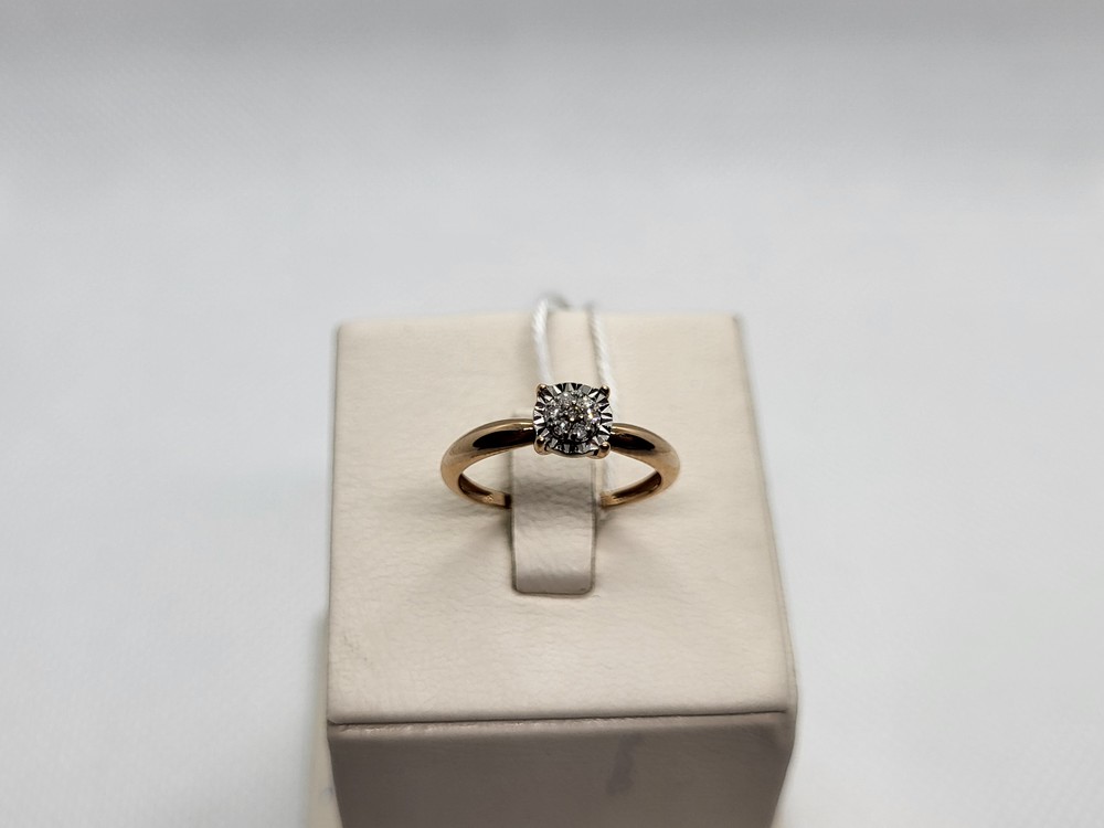 КОЛЬЦО БРИЛЛИАНТ Au 585