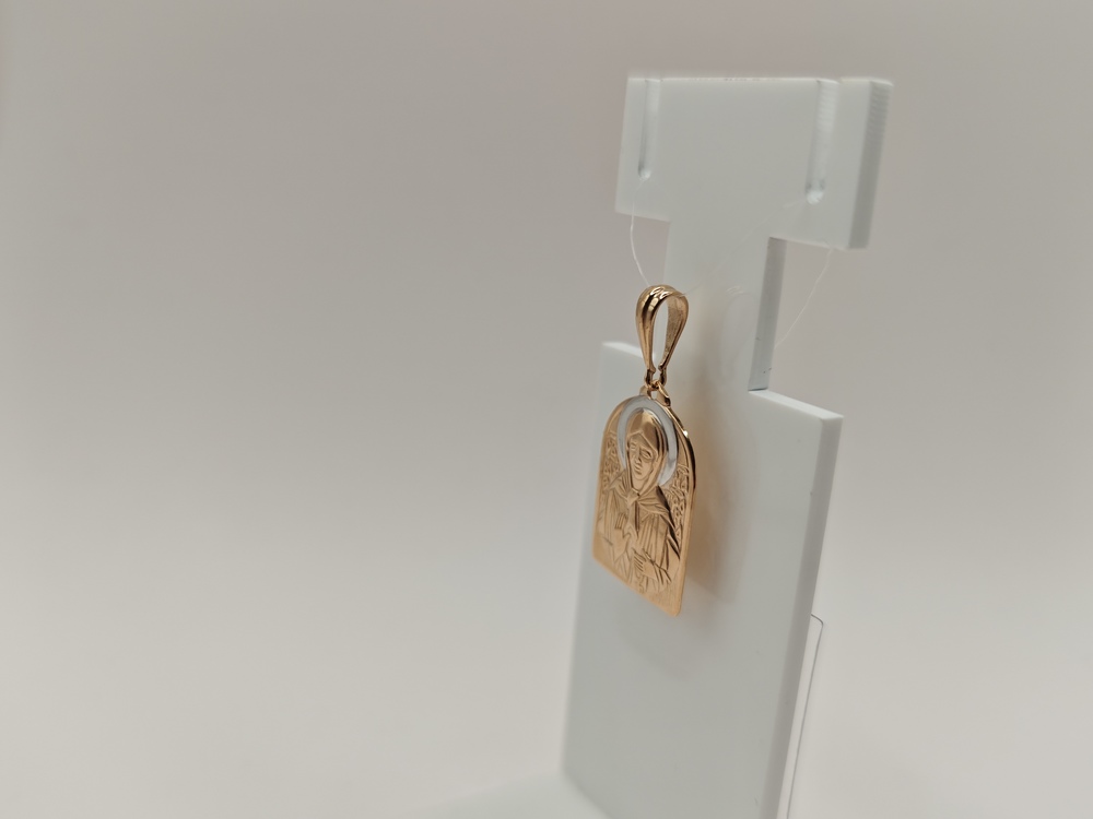 819-00081-10-00-00-00 ПОДВЕСКА ИКОНА без камня (Au 585)