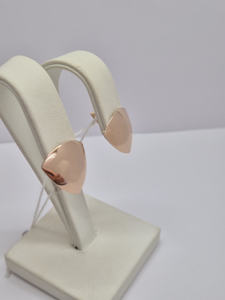 СБКМ585 СЕРЬГИ БЕЗ КАМНЯ (Au 585)