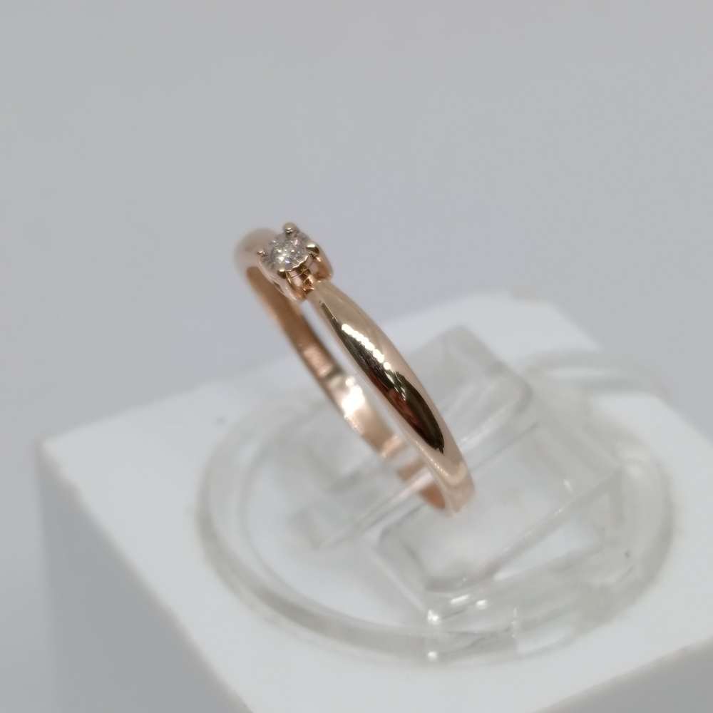 КОЛЬЦО БРИЛЛИАНТ Au 585