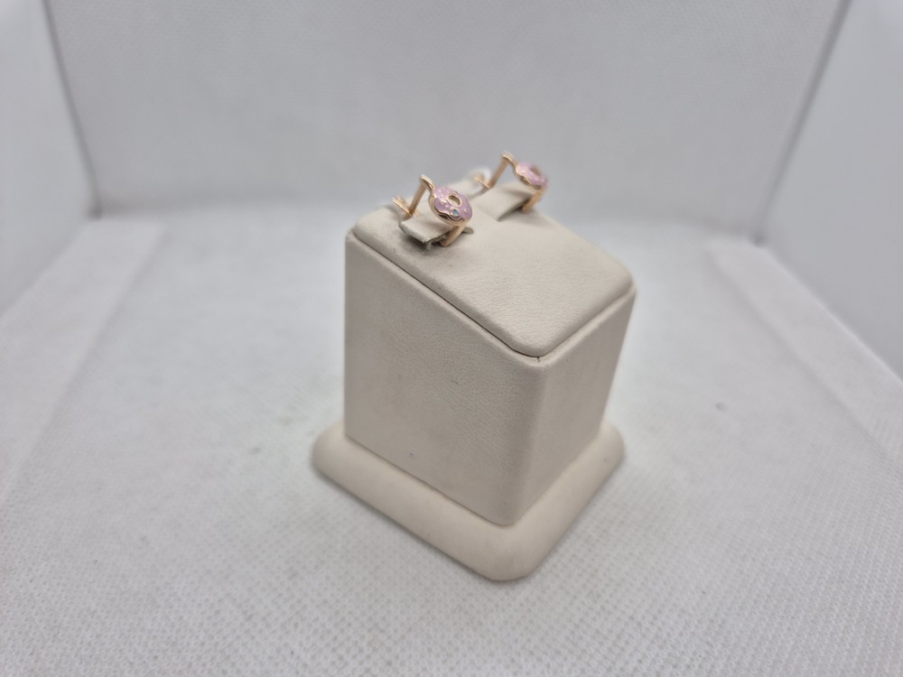 СКМИ585 СЕРЬГИ С КАМНЯМИ (Au 585)