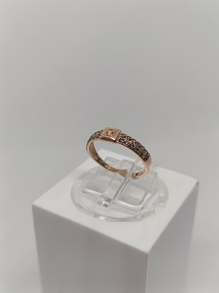 КОЛКМИ585 КОЛЬЦО С КАМНЯМИ (Au 585)