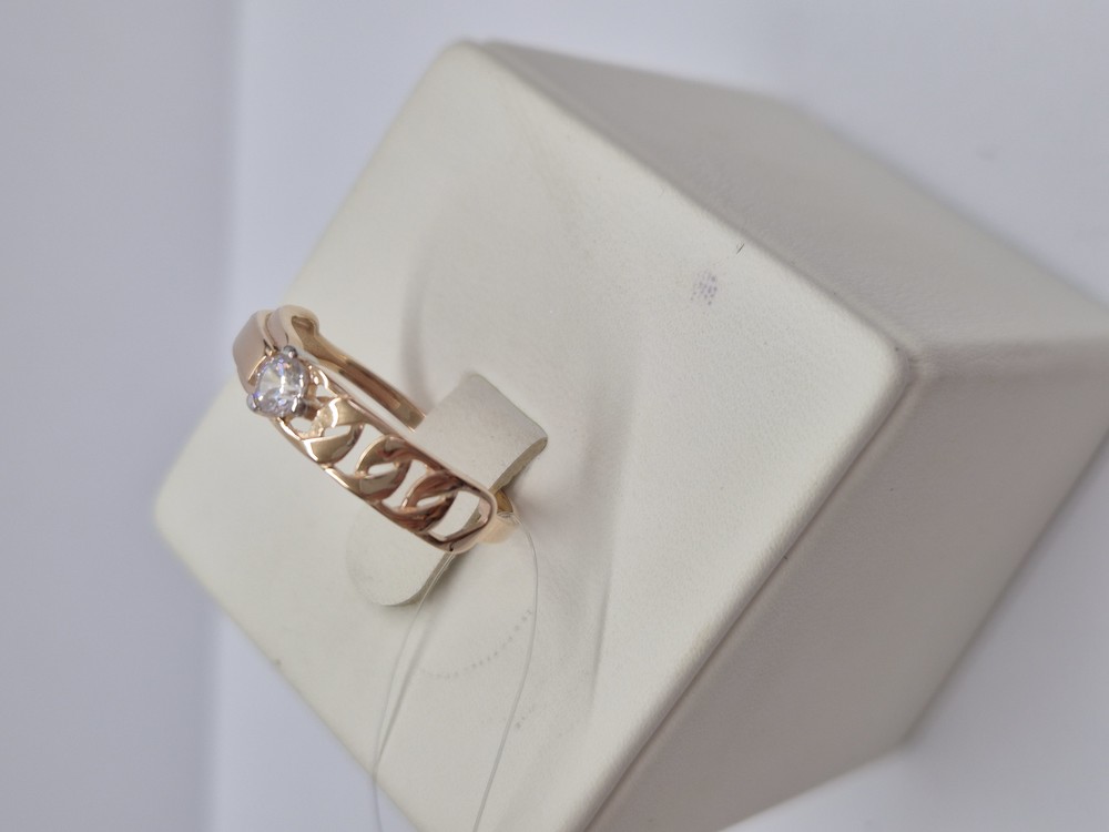 КОЛЬЦО С КАМНЕМ (Au 585)