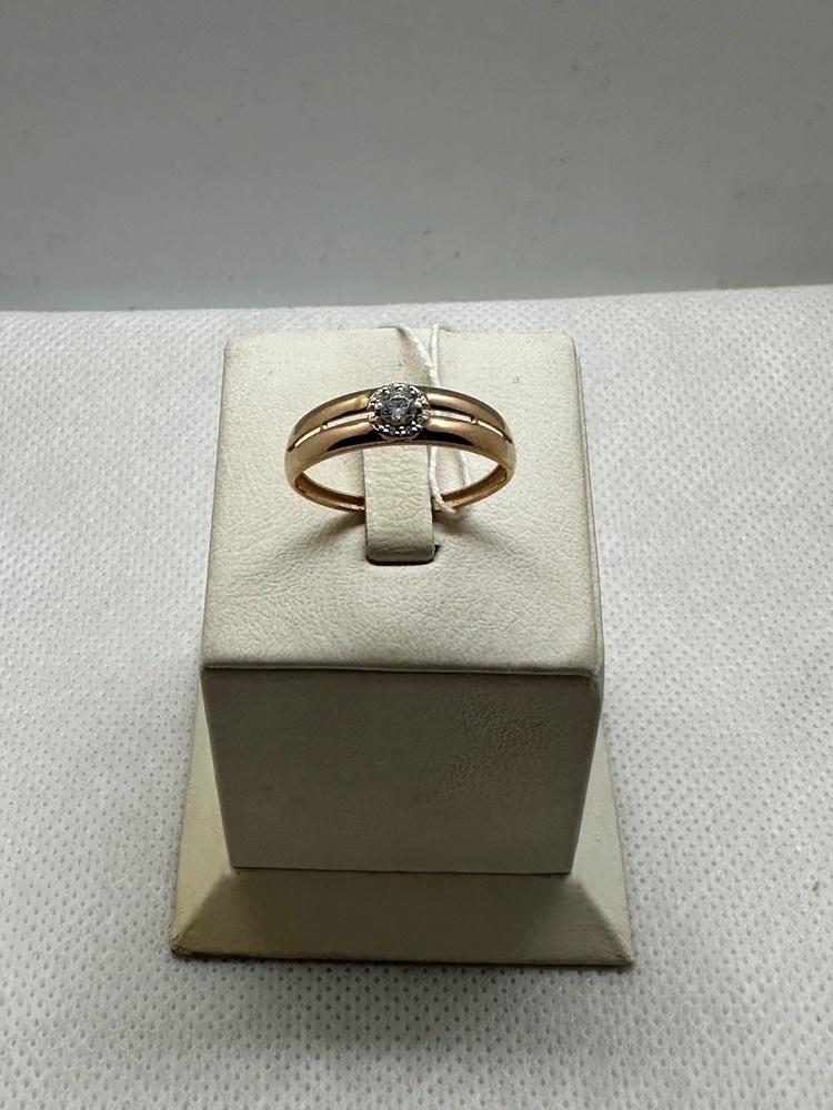 КОЛКМИ585 КОЛЬЦО С КАМНЯМИ (Au 585)