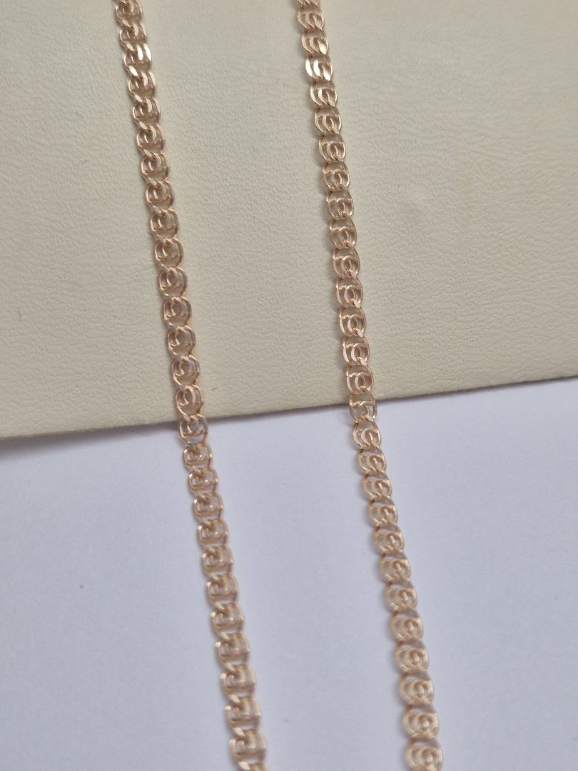 ЦЕПЬ ПУСТОТЕЛАЯ Лав (Au 585)