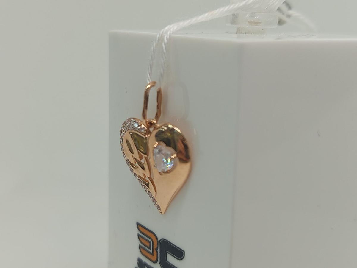 ПОДКМИ585 ПОДВЕСКА С КАМНЯМИ (Au 585)